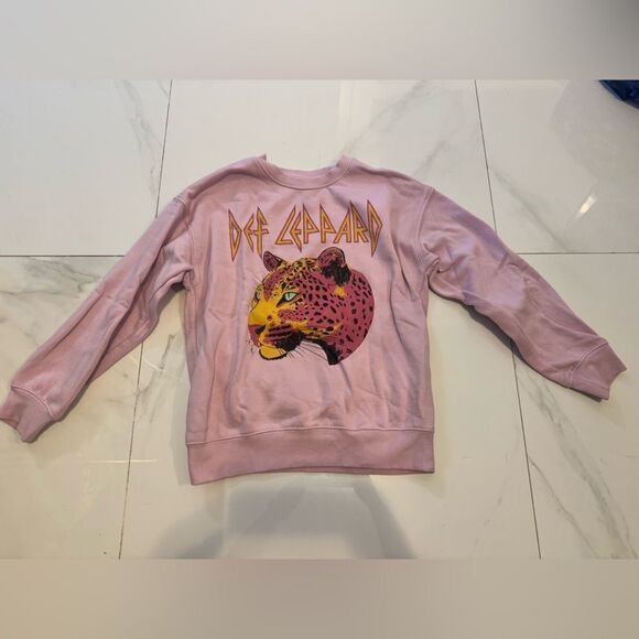 Def Leppard kid pink sweater #20 - Picture 6 of 8